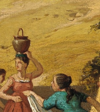 Elihu Vedder painted this in 1867, early in his career.