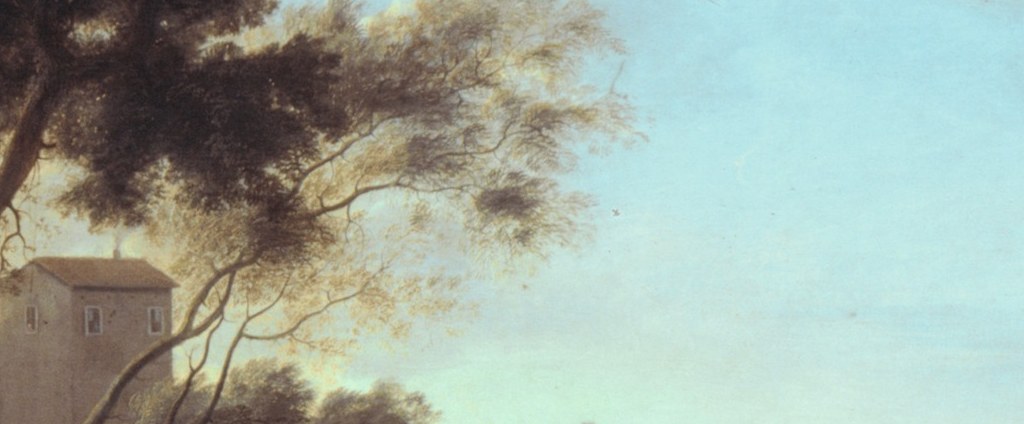 The golden light is what made Claude Lorrain famous.