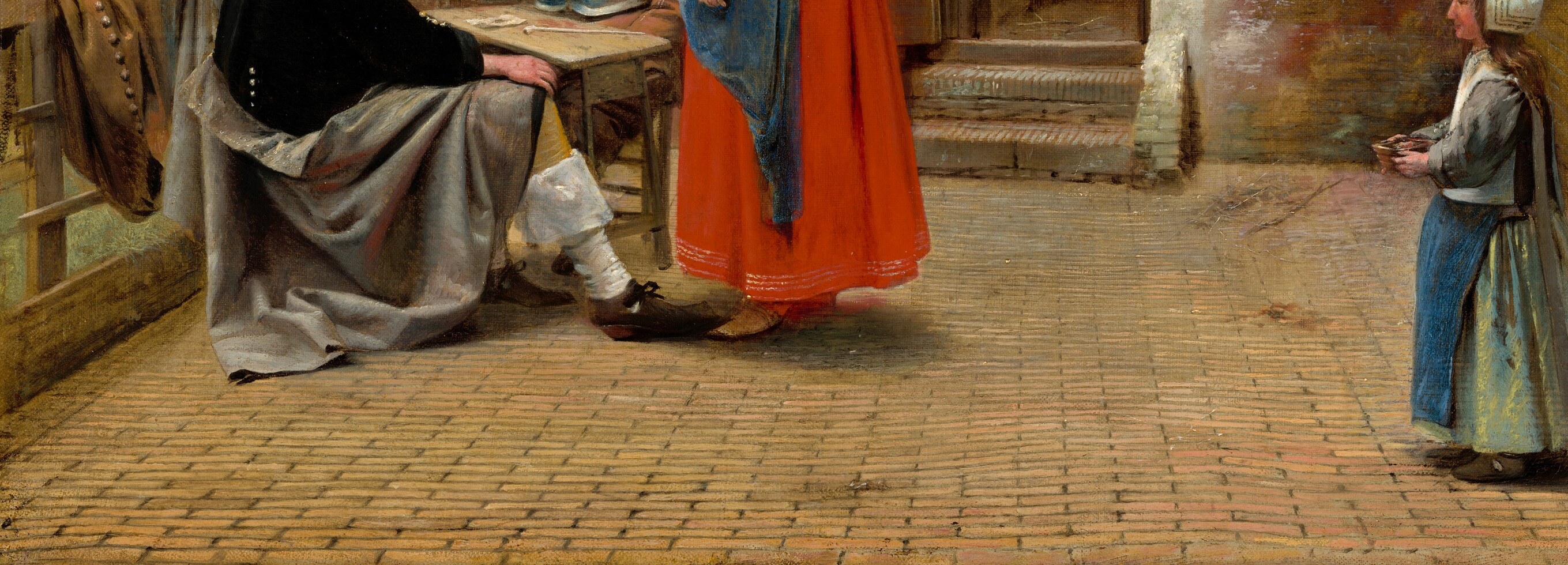 He was a contemporary of Vermeer, working in Delft.
