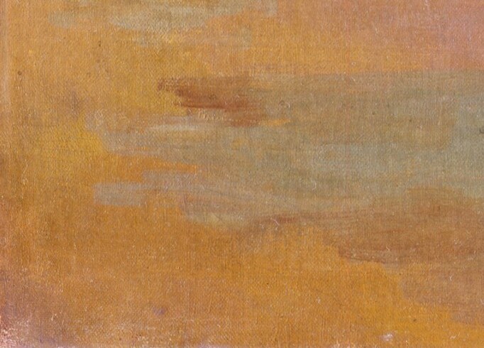 It was painted by Paul Sérusier, who helped found a radical art group.