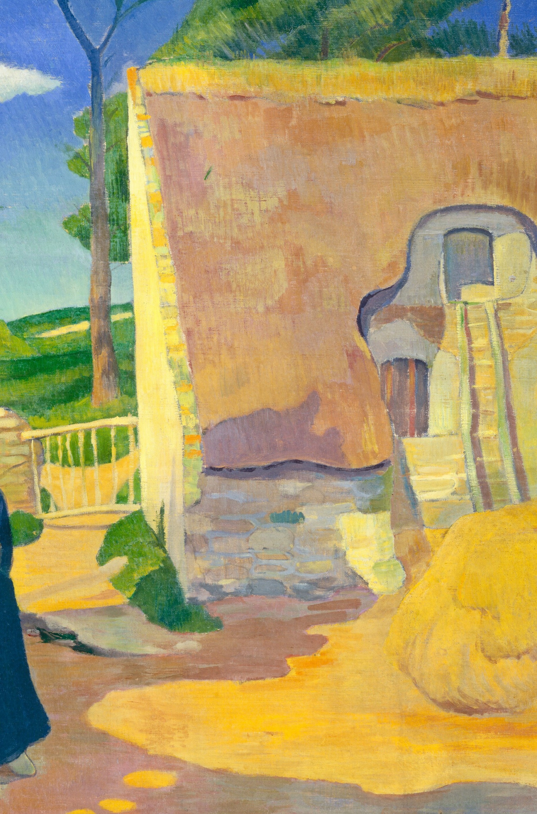 Sérusier's new style emphasized bold color and simplified forms.