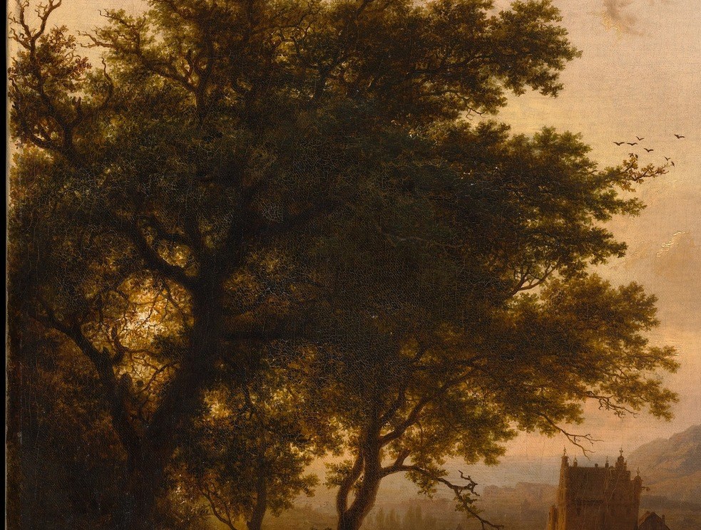 Its painter, Koekkoek, was famous for his detailed landscapes.