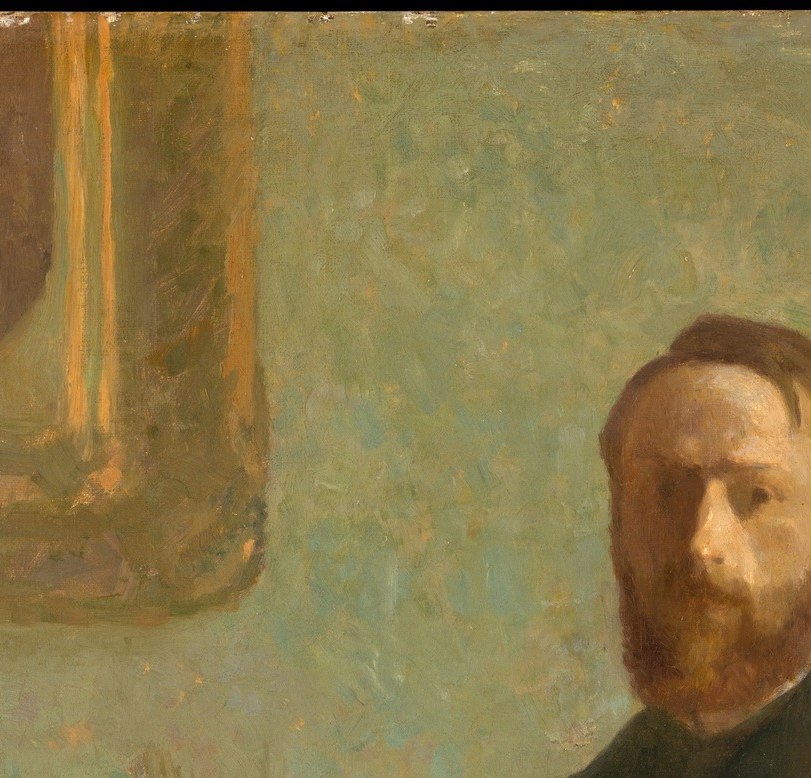 Vuillard painted this at 27, in the thick of the Nabi years.