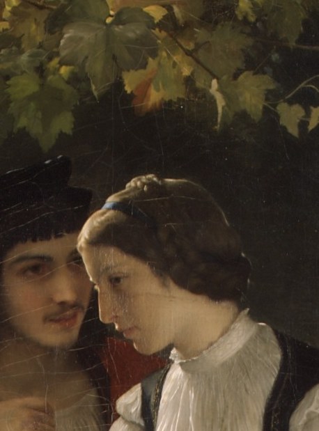 She looks down. The answer hangs in the space between them.