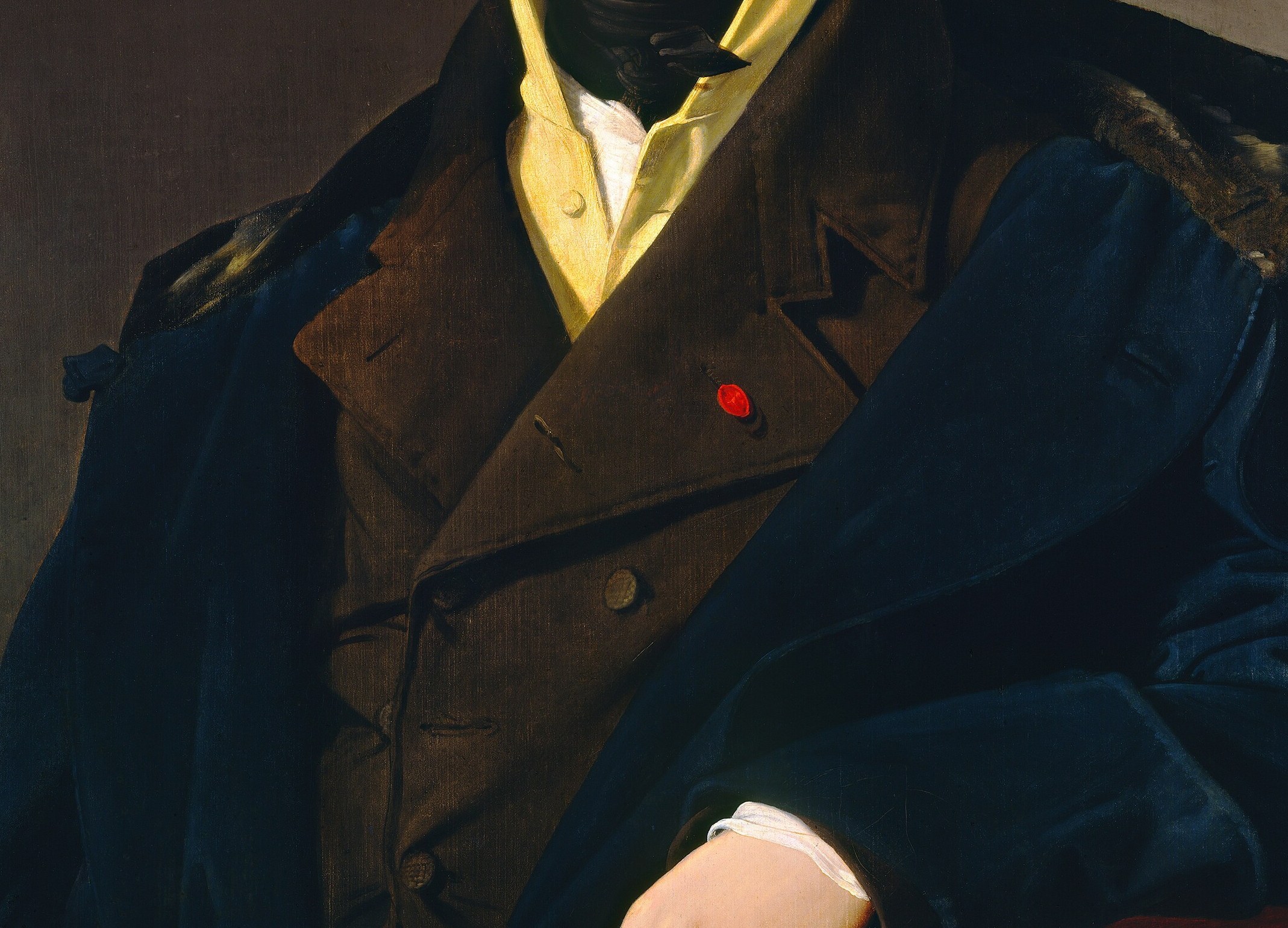 Bureaucratic power, worn lightly as a well-cut coat.