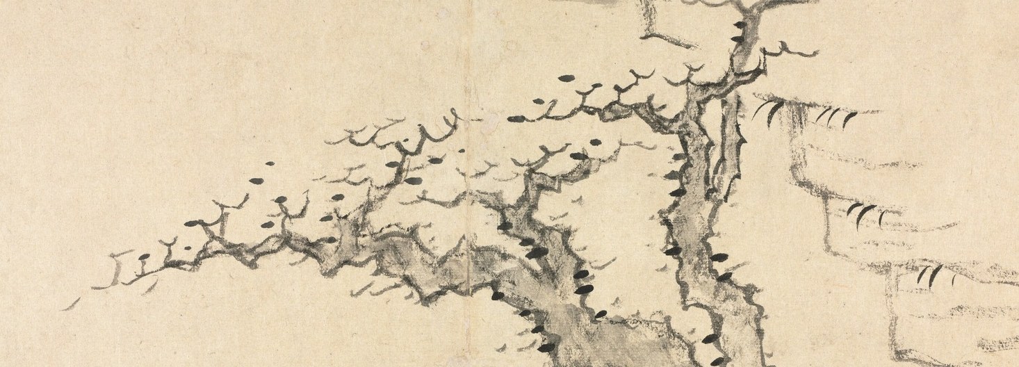 His travels to Yellow Mountain inspired such sparse, reaching branches.