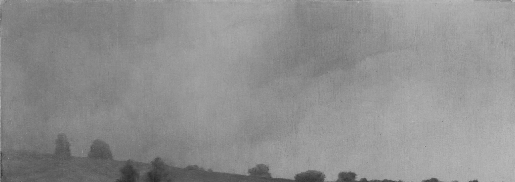 His brushwork creates the feel of damp, misty air.