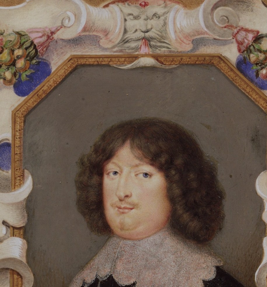 The primary psychological anchor of the portrait , his solemn, unflinching gaze draws the viewer into direct confrontation with an unknown identity, typical of 17th-century bourgeois portraiture.