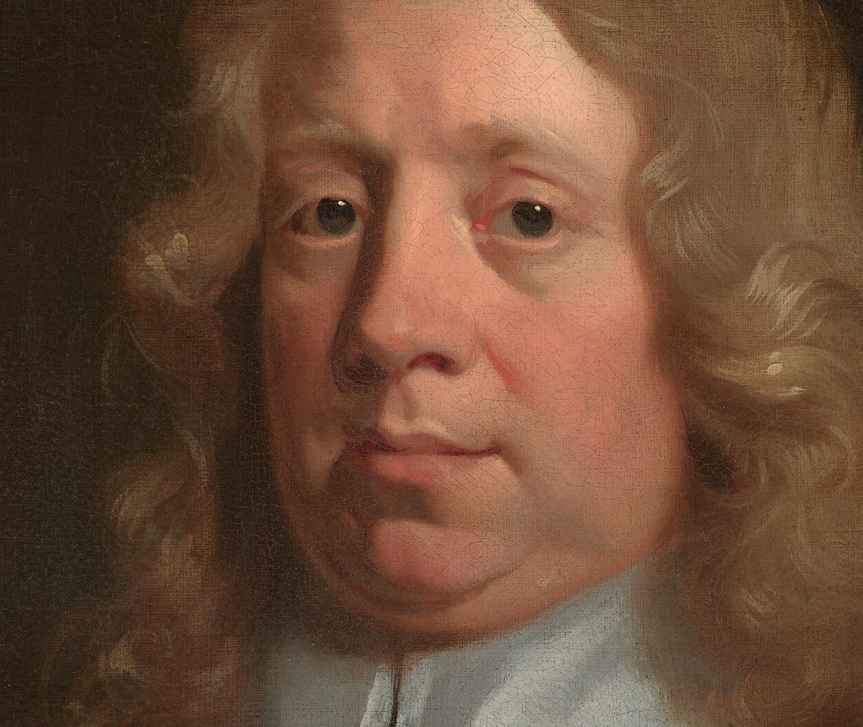He was painted by John Riley, a leading English court artist.