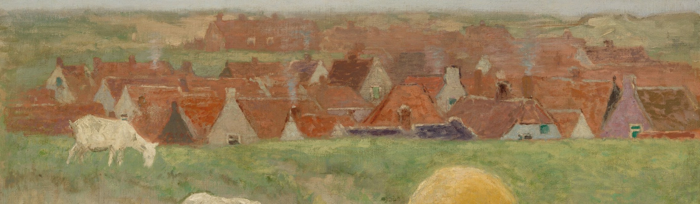 Look closely at the houses in the far distance.