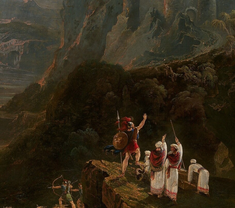 His name was John Martin. Here, he had arrived.