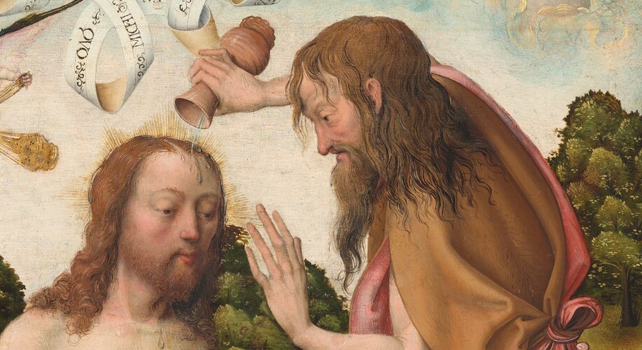 Look at John's hand tipping the shell.