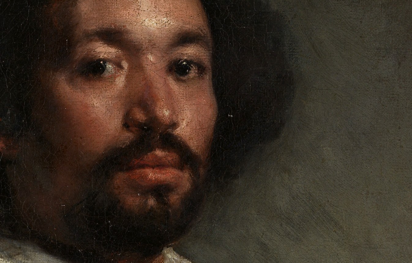 The facial hair is painted with remarkable specificity, individuality without caricature , a humanizing choice that distinguished this from contemporary depictions of people of African or Moorish descent.