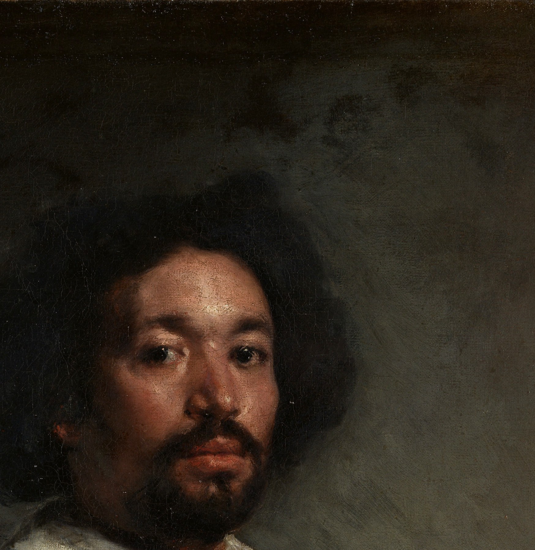 This man was not the artist. He was the artist's property.