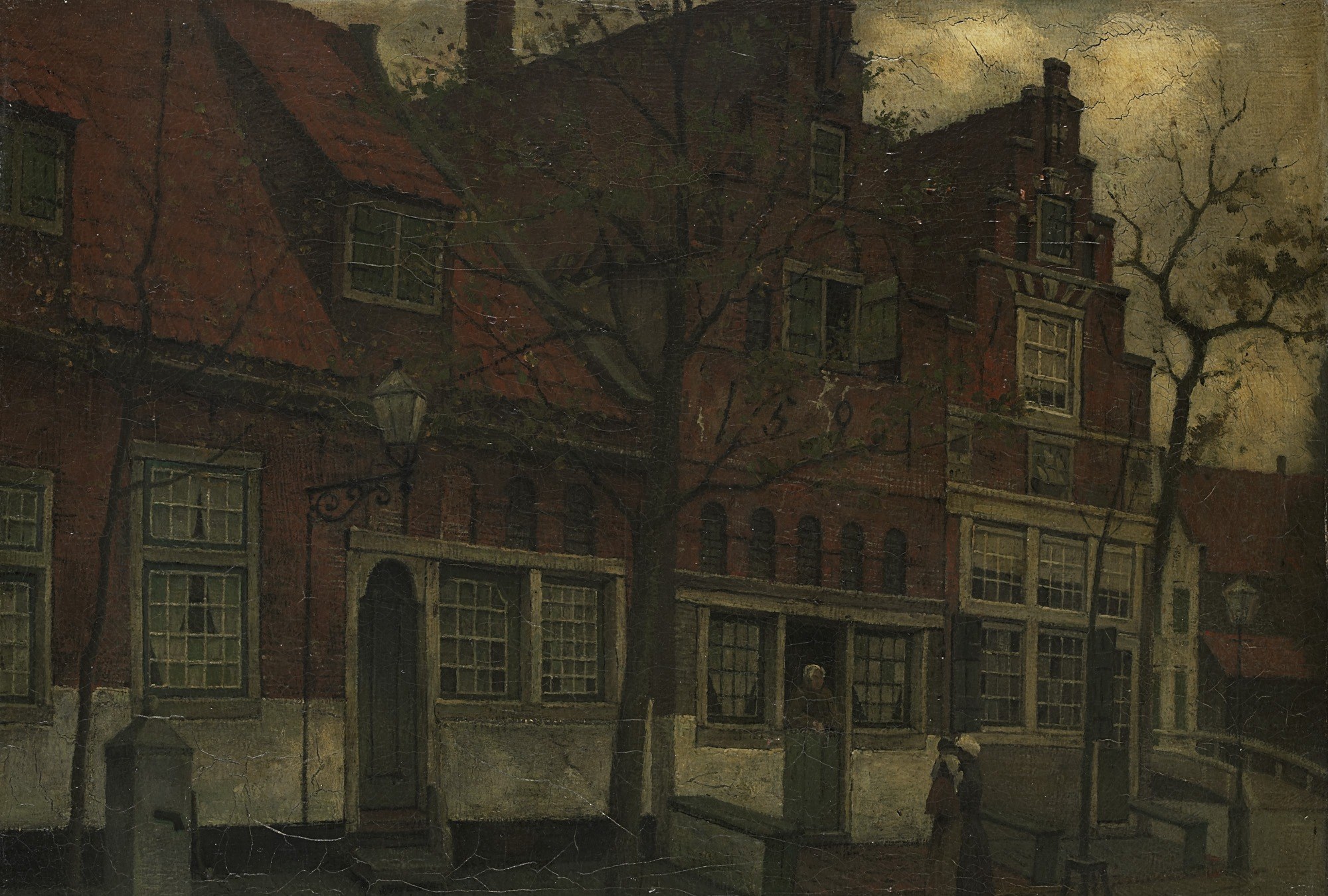 It was painted by Eduard Karsen in 1896, a Dutch Post-Impressionist.
