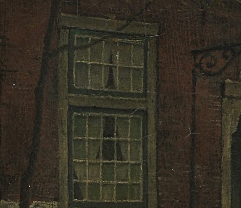 But look closely at the surface of the paint itself.