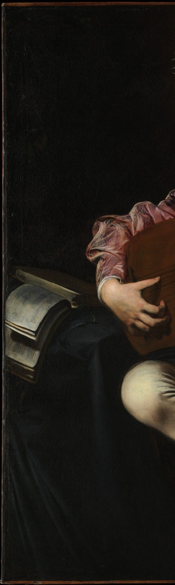 Valentin de Boulogne specialized in dramatic light and shadow.