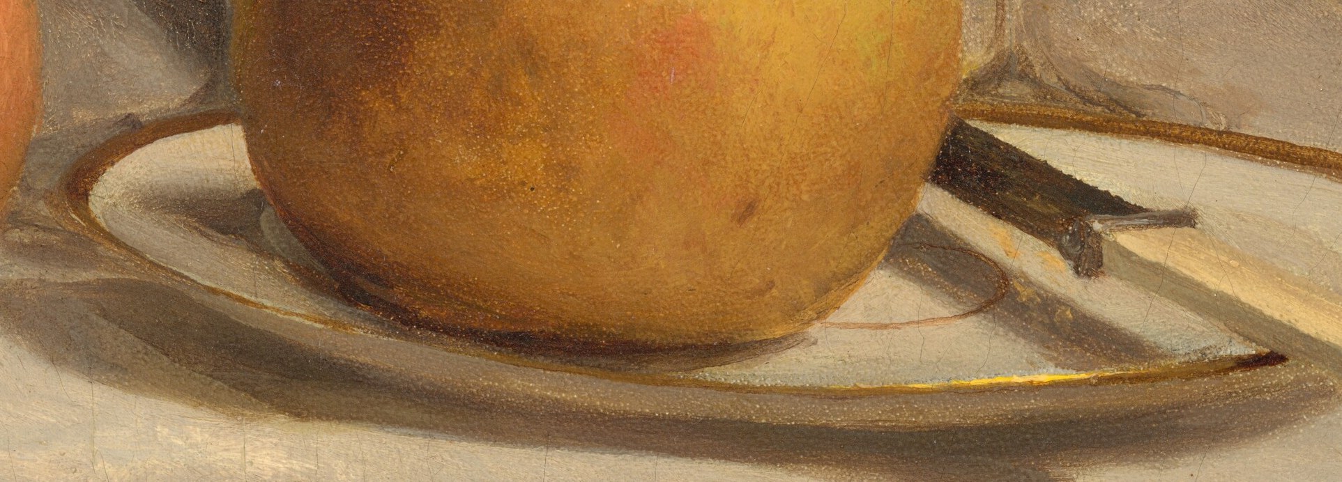 So why paint two humble pears on a table?