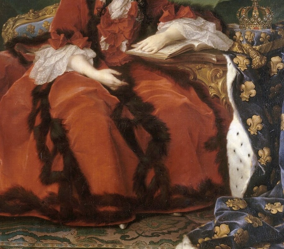 Every detail in her portrait speaks of power.