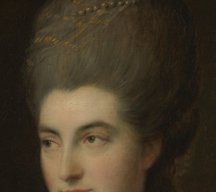Even her elaborate hair feels light, not stiff.