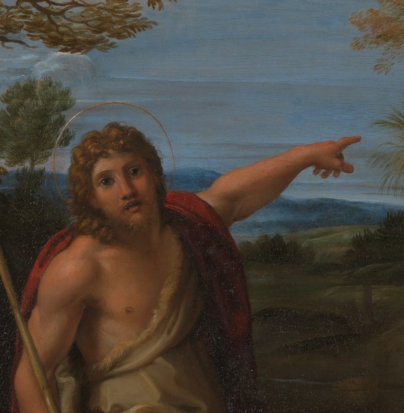Annibale Carracci chose copper.