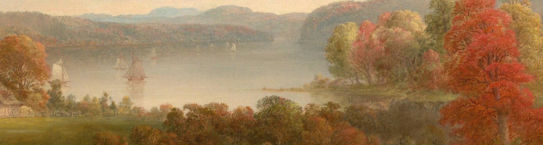 The serene water reflects the sky and surrounding landscape, contributing to the overall tranquility.