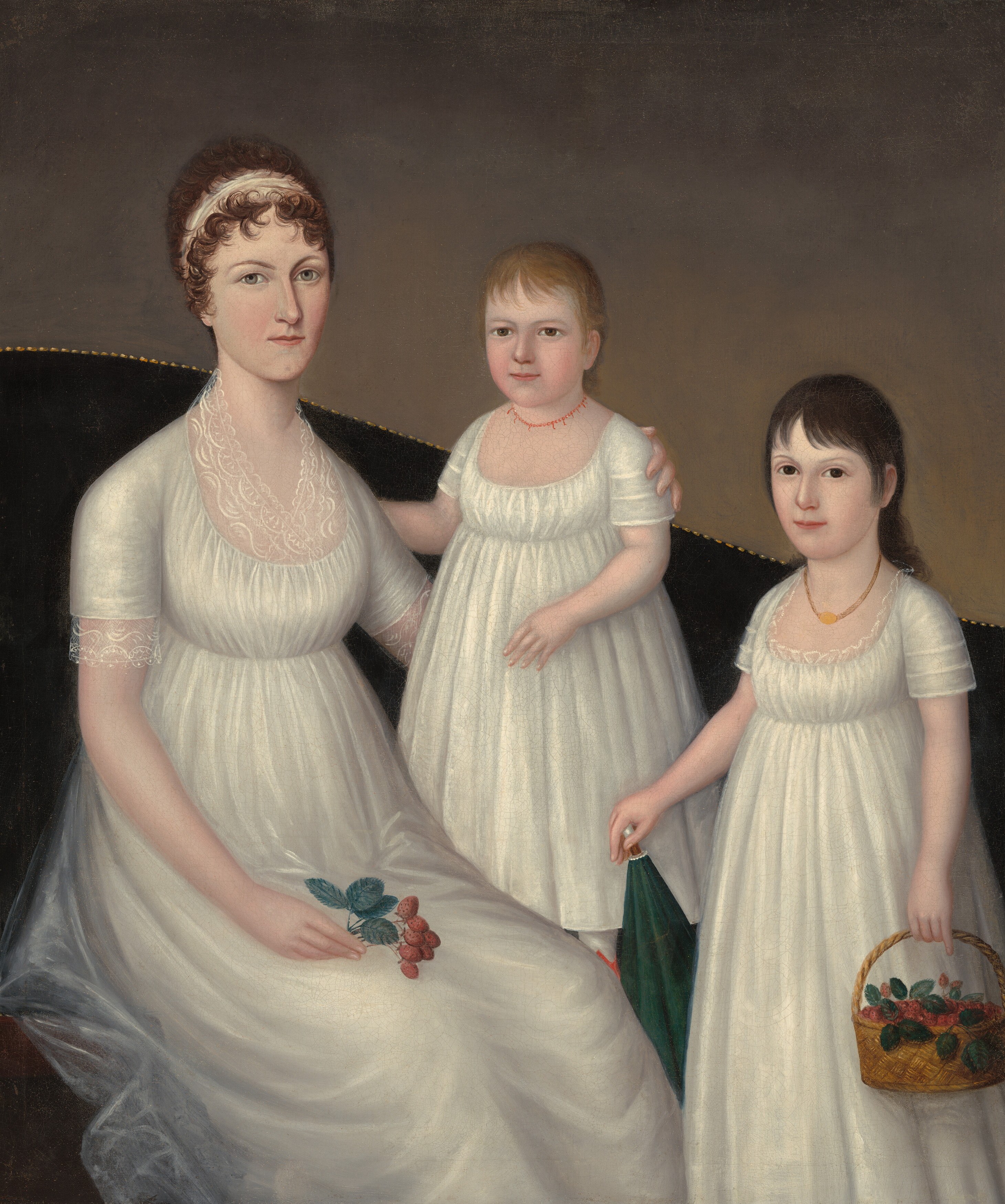 Johnson's visual signature: luminous white silhouettes cut from darkness, imitating far more technically accomplished painters , striking despite the folk-art flatness