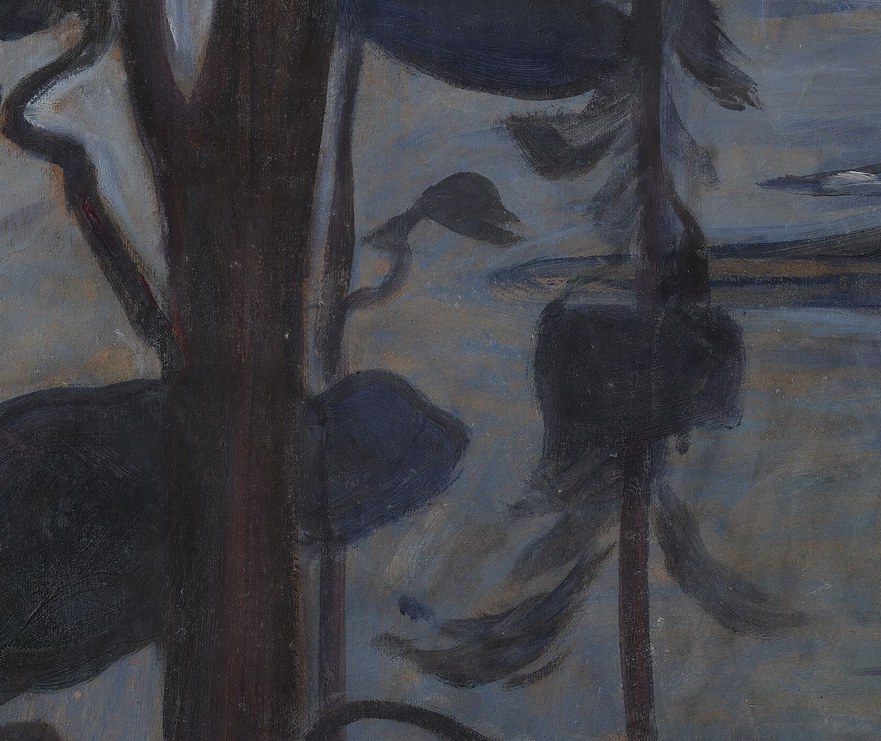 Munch experienced profound personal loss throughout his life.