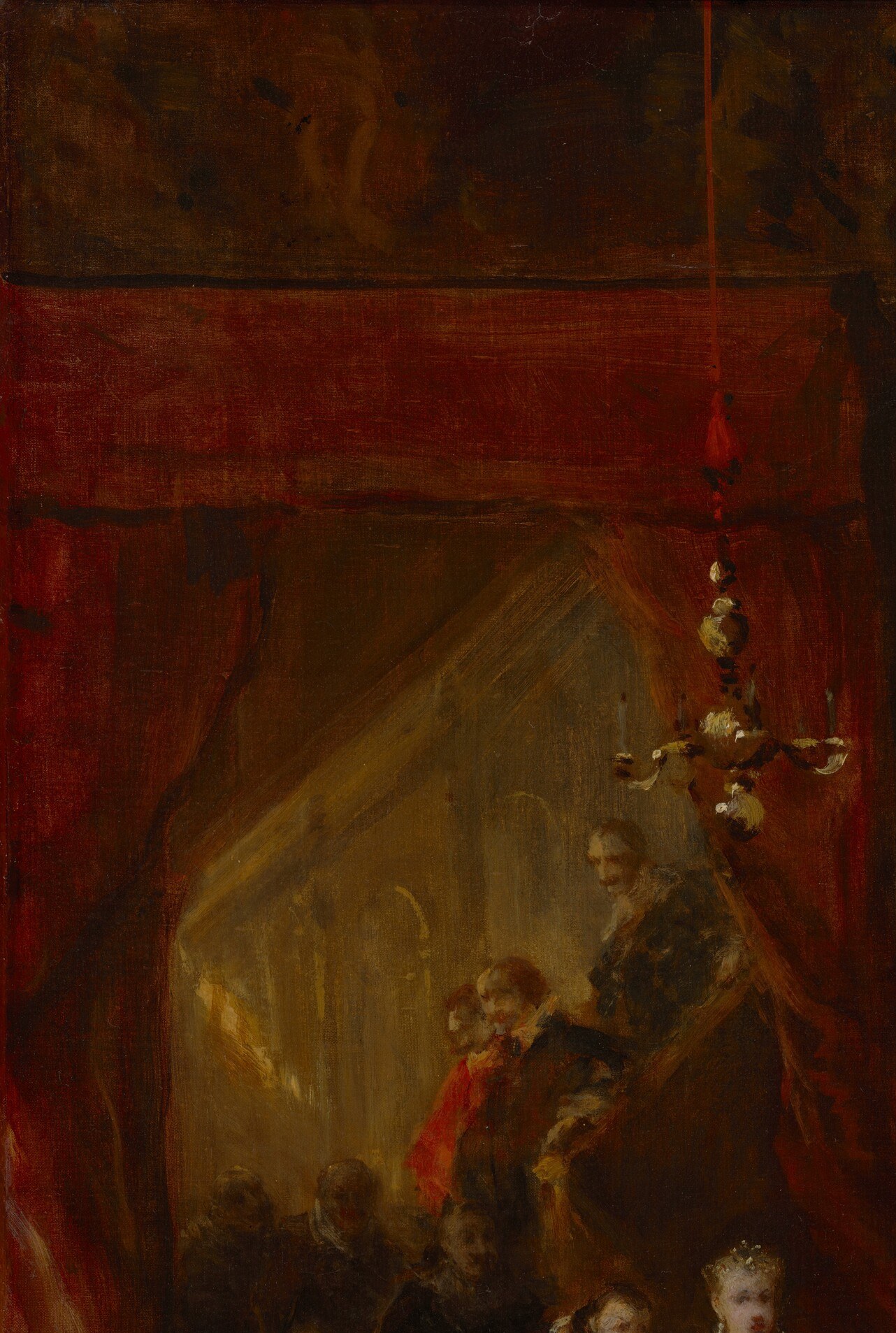 This painter, Eugène Isabey, created the work in 1874.