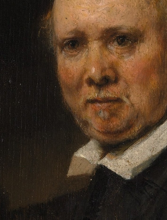 The sitter is Lieven van Coppenol, a calligrapher.