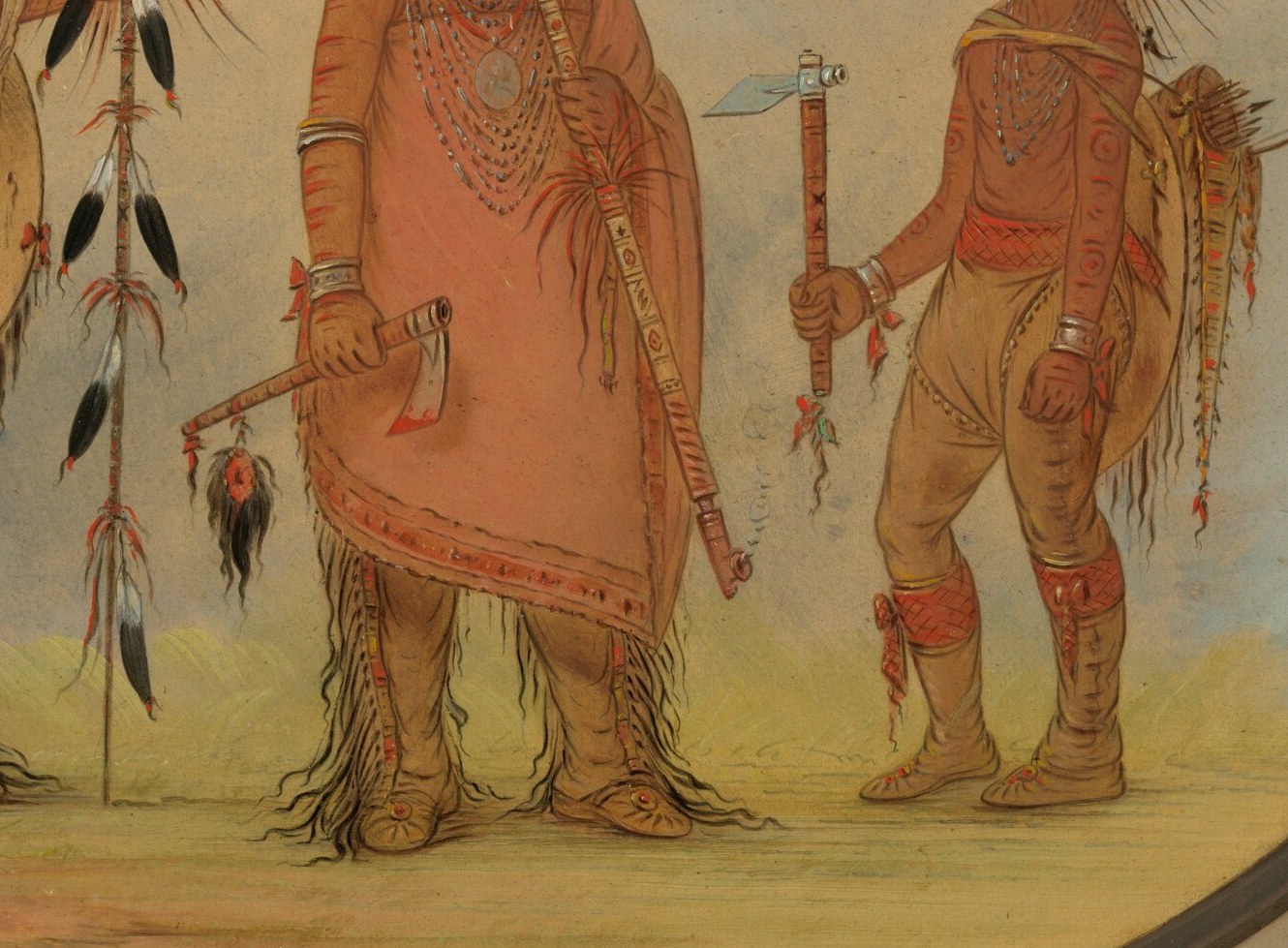 He documented the lives of Plains Indians.