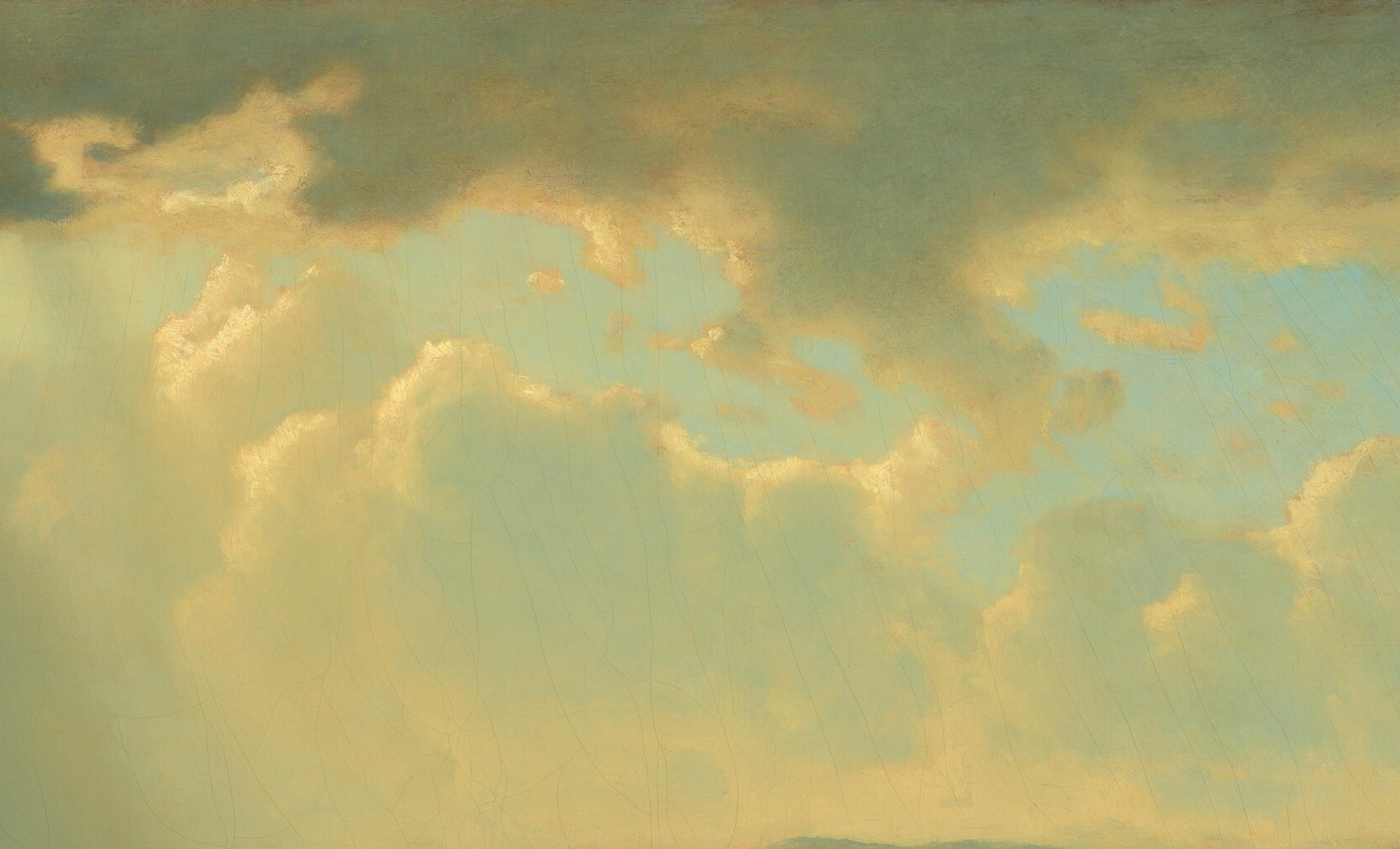 But then, a burst of sunlight breaks through the clouds.