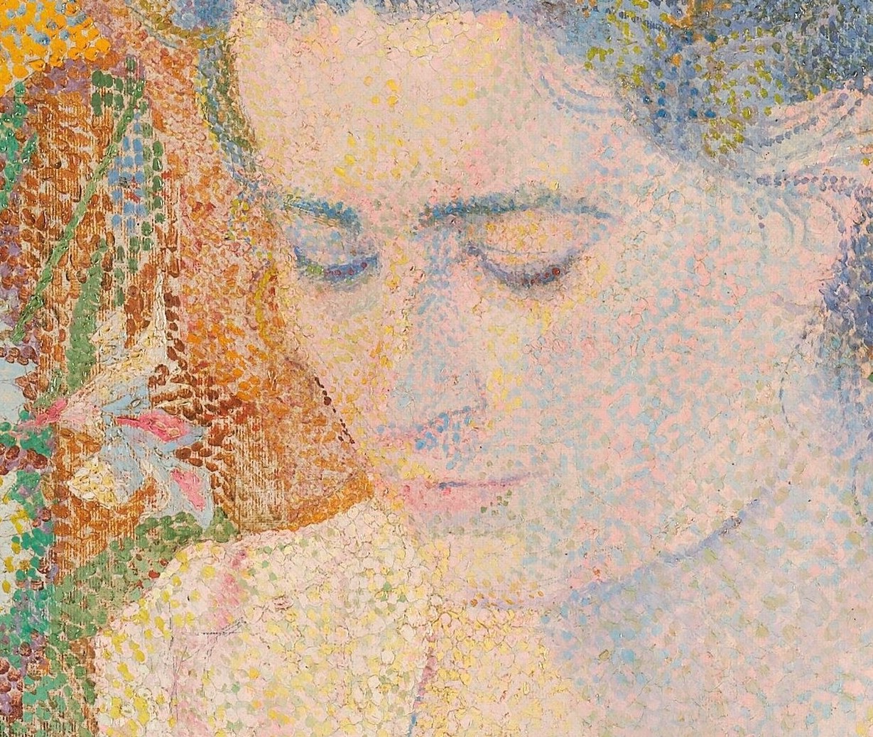 It shows Marie Jeanette de Lange, a patron of the arts.