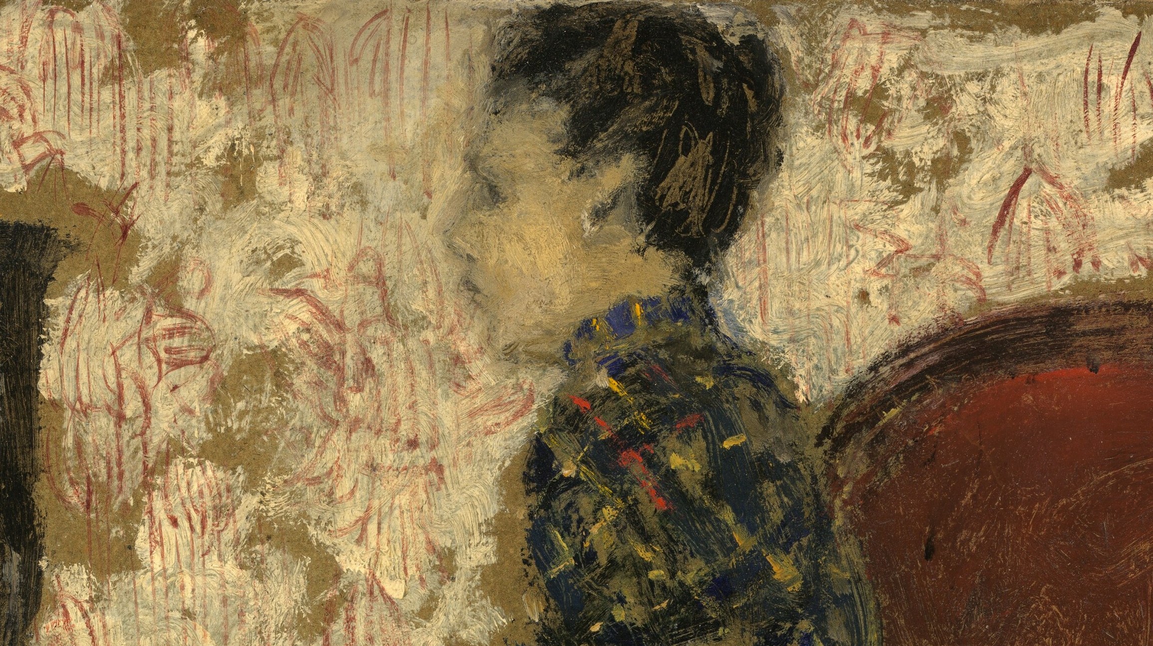 They flattened space and used bold patterns, like Japanese prints.