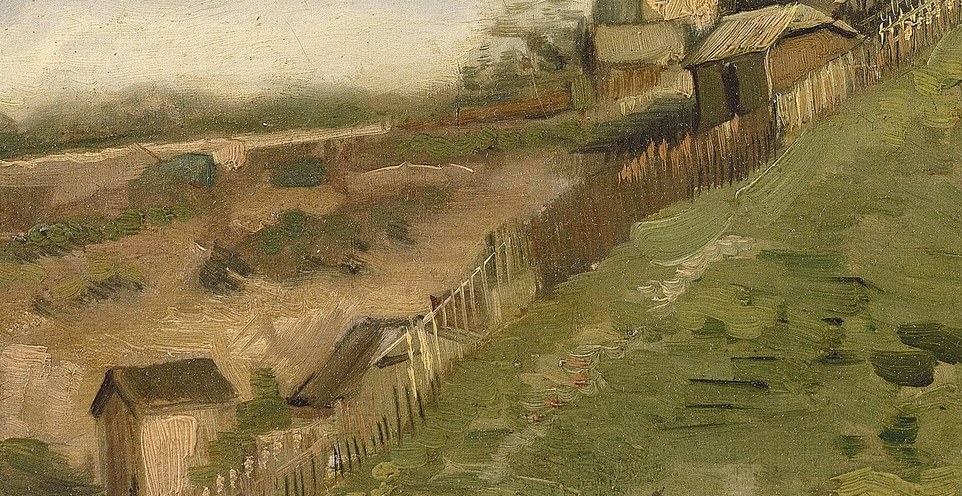 This fence, stretching along the hillside, delineates boundaries and suggests human presence in the landscape.