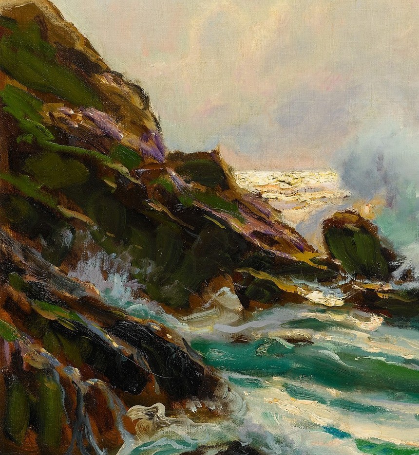 His life mirrored the dynamic force of his seascapes.