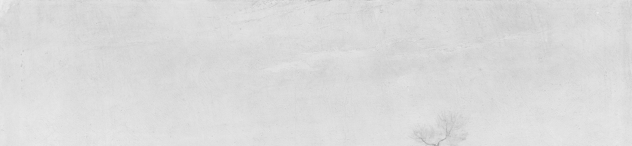 Mauve's signature: a diffuse, non-directional light from a clouded sky that renders shadows soft and gives every surface a muted, pearly quality , the atmospheric heart of the painting.