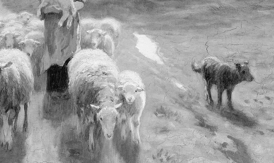 American collectors loved his sheep so much they paid more for sheep coming than sheep going.