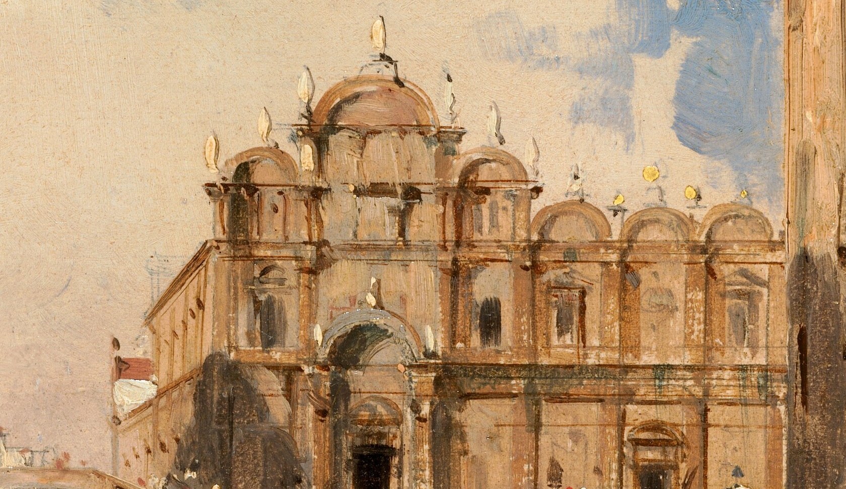 The Scuola di San Marco dominates the view.