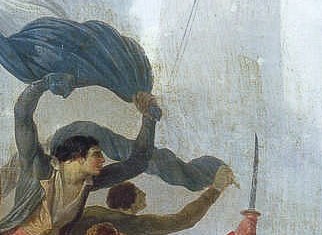 It was commissioned to celebrate French naval heroism.