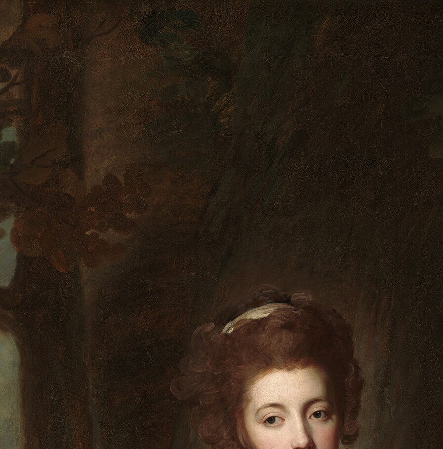 She was Mary Keating, painted as Mrs. Thomas Scott Jackson.