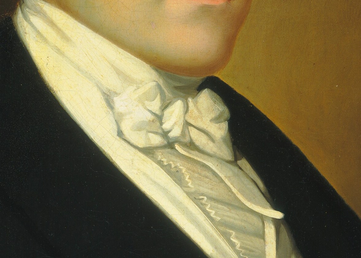 Clean cravat. Broadcloth coat. A gentleman of standing.