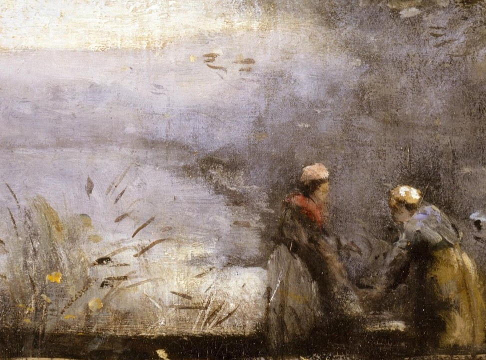 Reeds fill the boat, a harvest of labor.