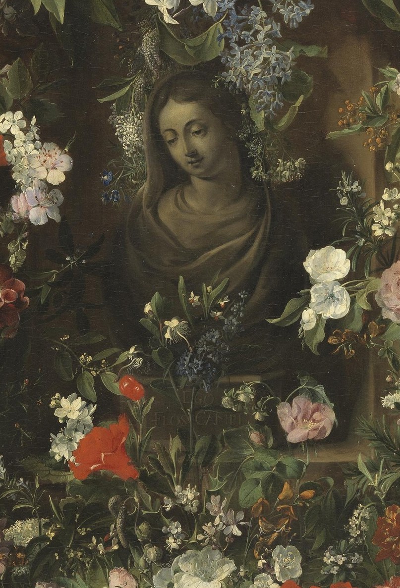 It was painted on copper, allowing for crisp, fine detail.