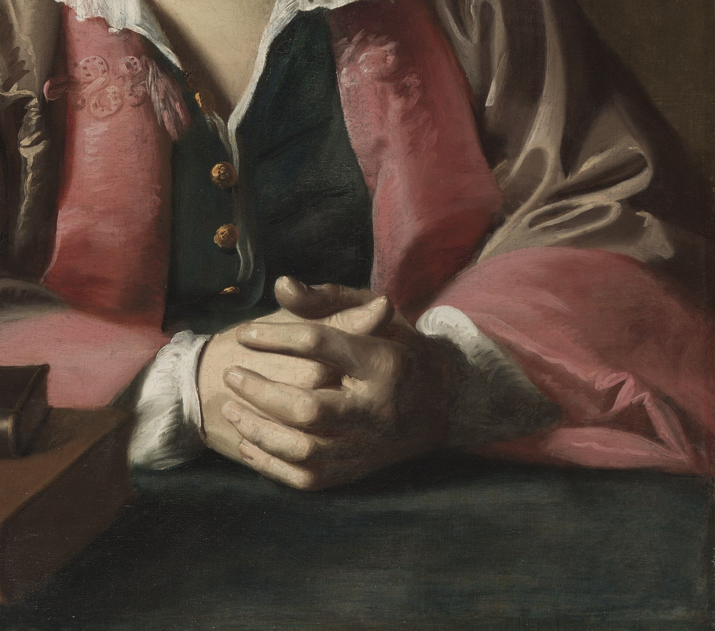 The painter was John Singleton Copley, a master of detail.