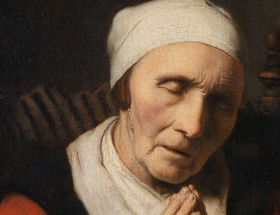 This genre painting was called 'The Prayer without End'.