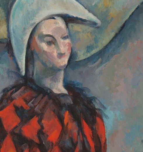 Cézanne deliberately suppressed his son Paul's features into an expressionless, almost abstract plane , the absence of legible emotion is the psychological subject of the entire canvas.