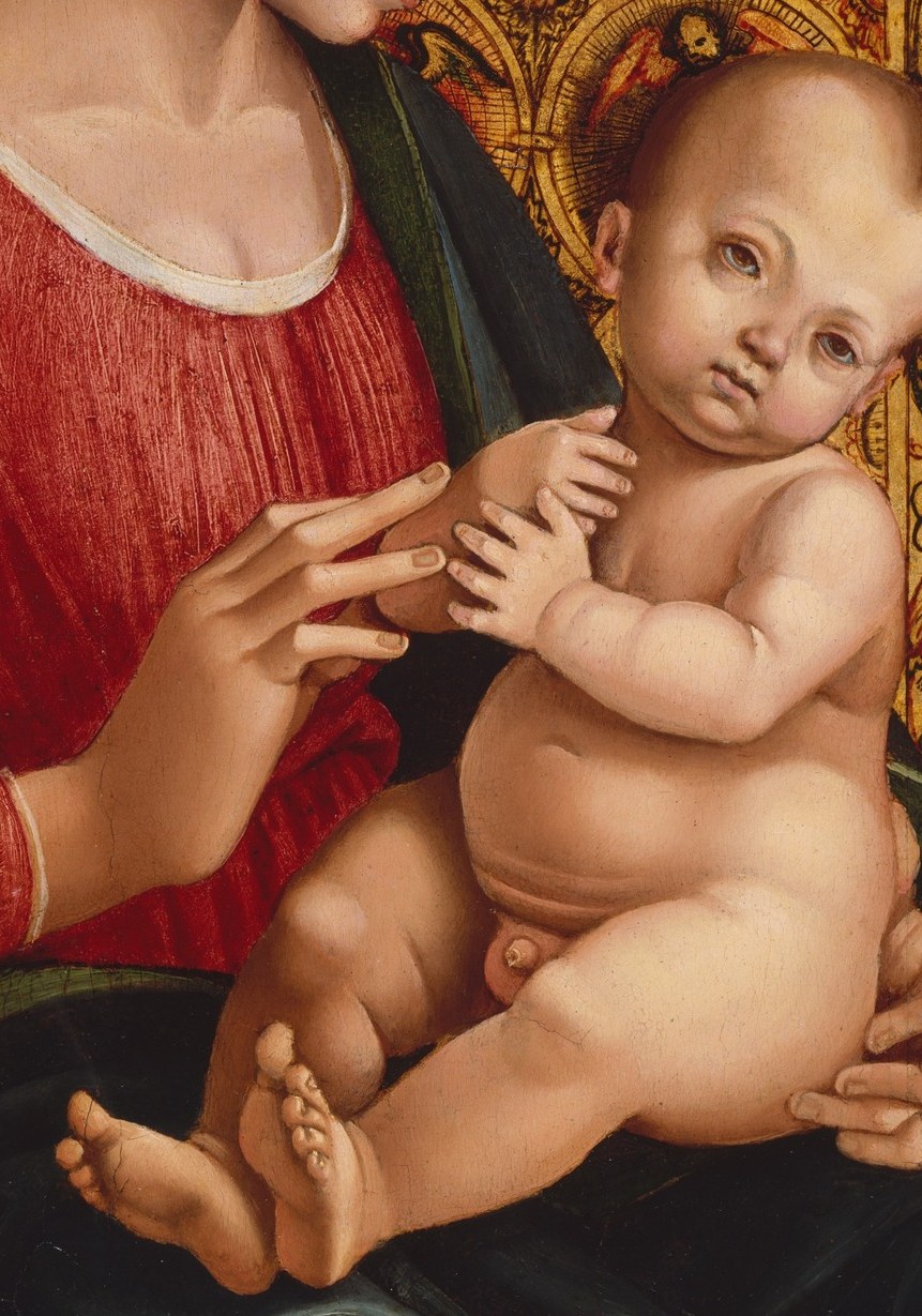 Signorelli was famous for foreshortening.