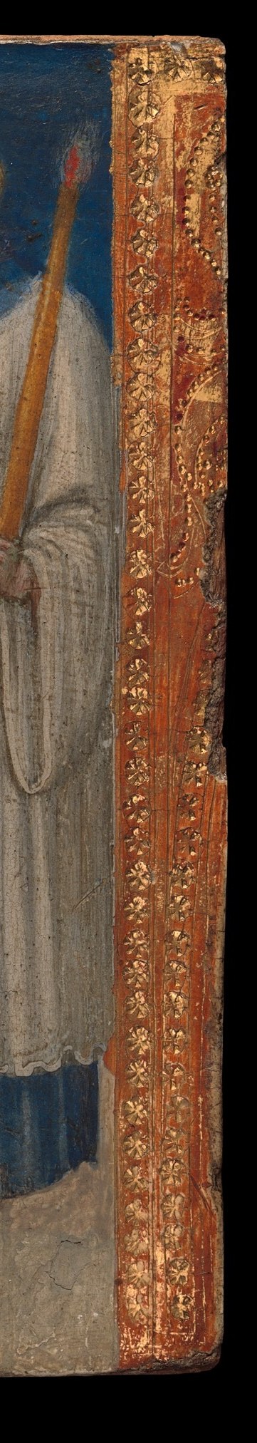 But look closely at the very edge of the painting.