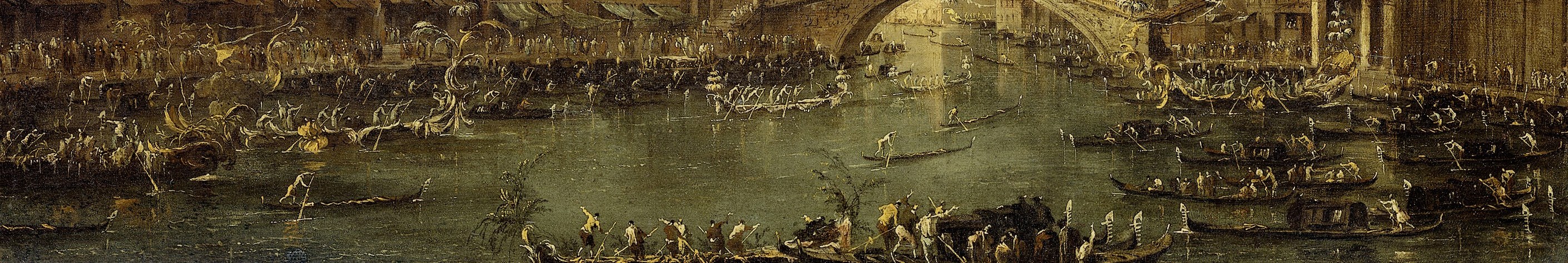 Look at the figures in the boats.